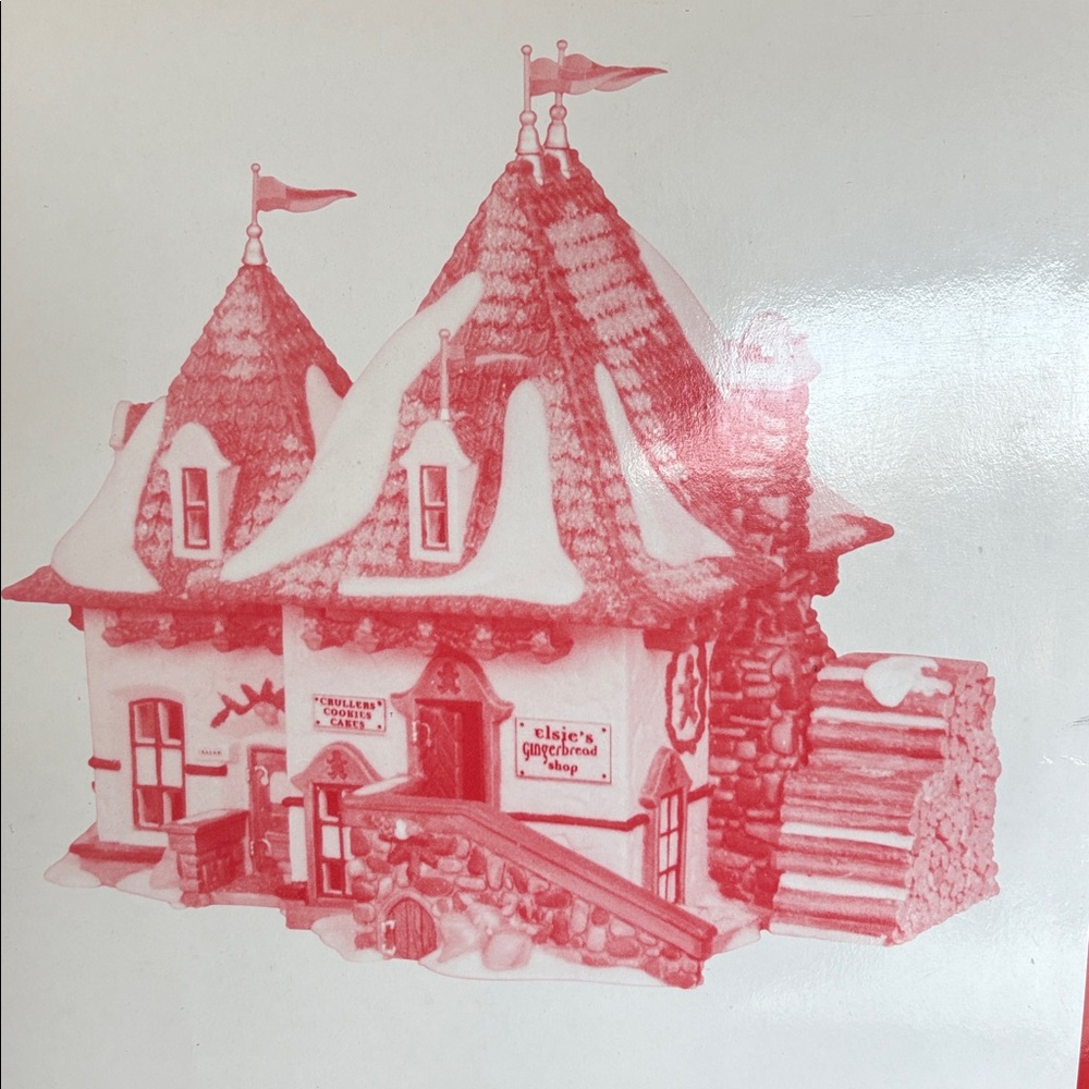 Dept 56 North Pole Series - Elsie's Gingerbread Cir. 1998 (Retired Piece)